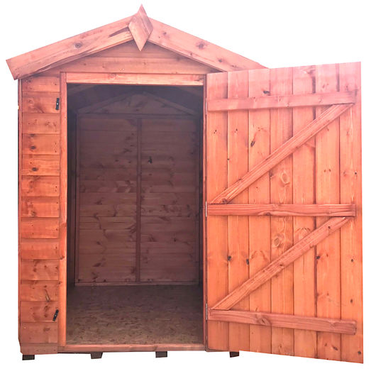 7x5 Budget Wooden Garden Shed - Apex I